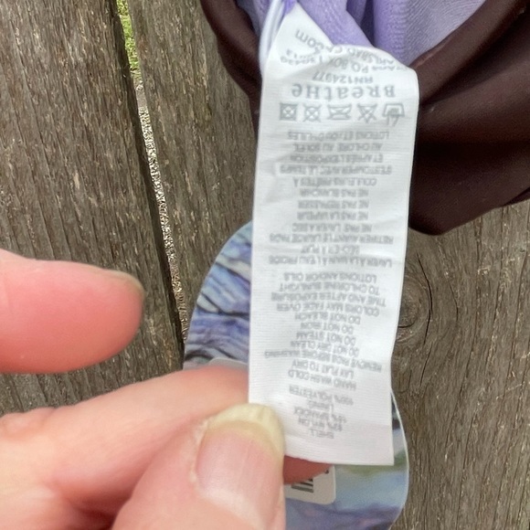 Prana Vero Bikini/ Yoga Top New with Tags Size Large Size Chart in Photos - Picture 13 of 15